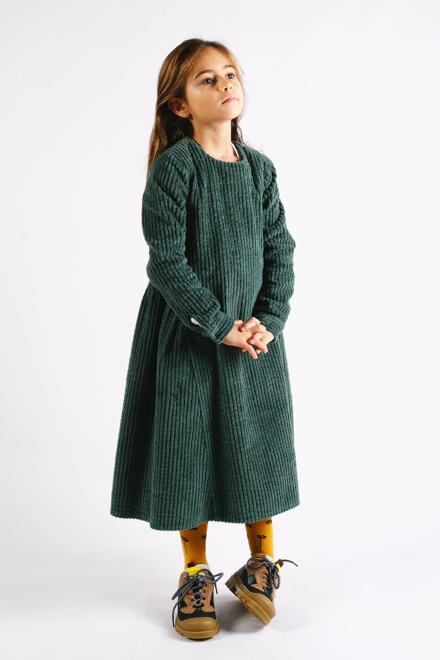 Heliana Corduroy Green