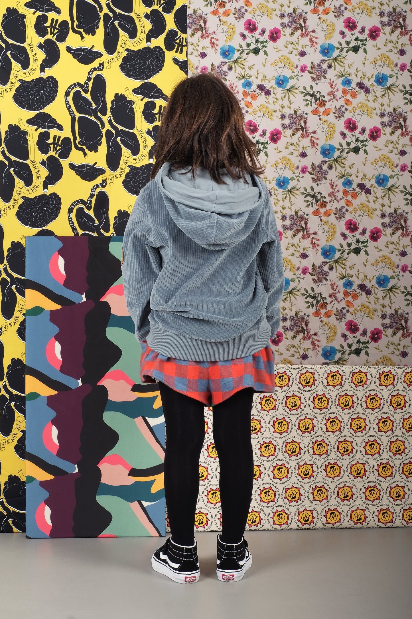 SWEATSHIRT David Clumsy Blue
