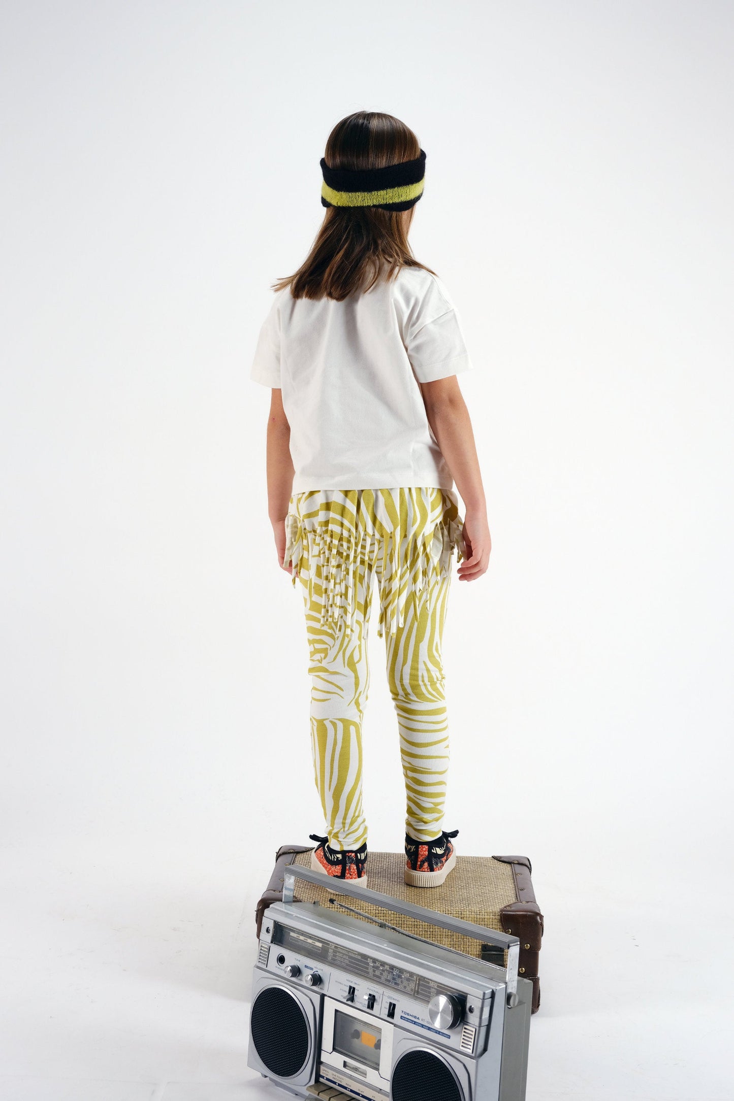 LEGGINGS Ana Zebra Olive