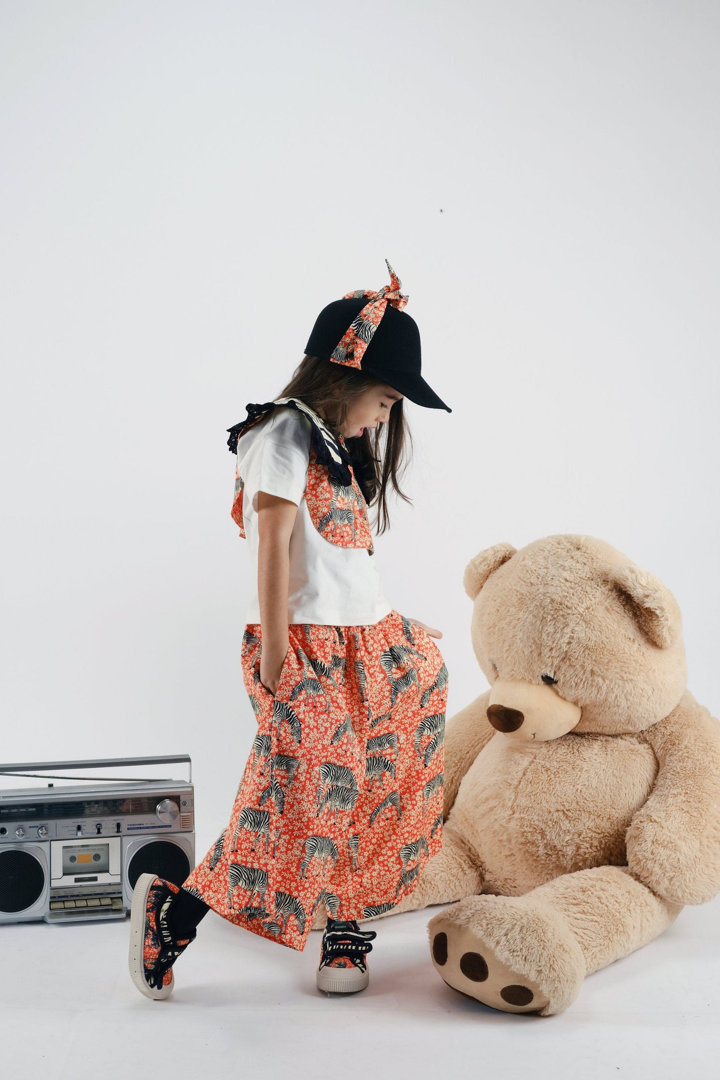 MOCK-SHIRT Marta Zebra Garden