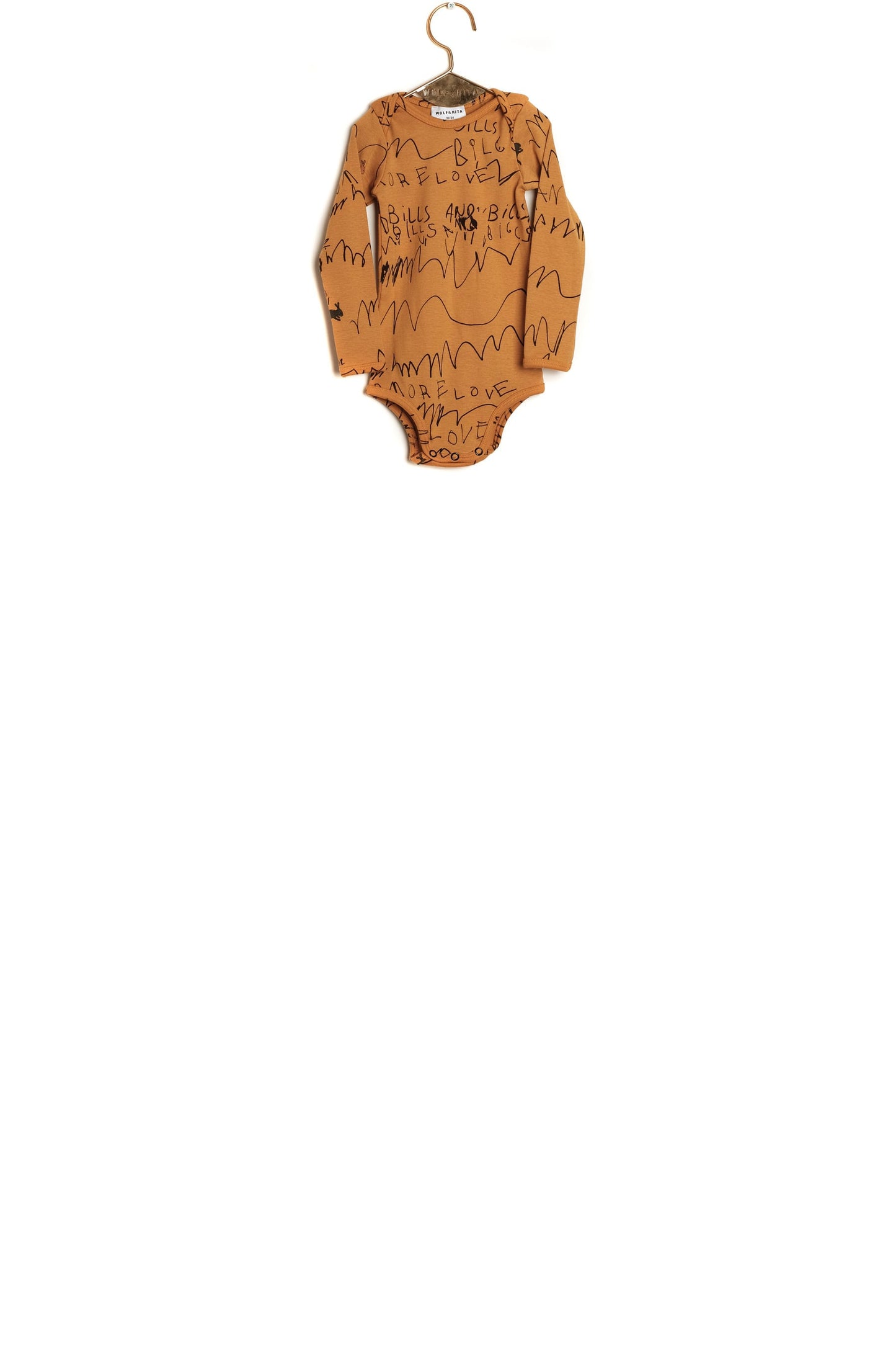 BODYSUIT Artur Mustard Love And Love