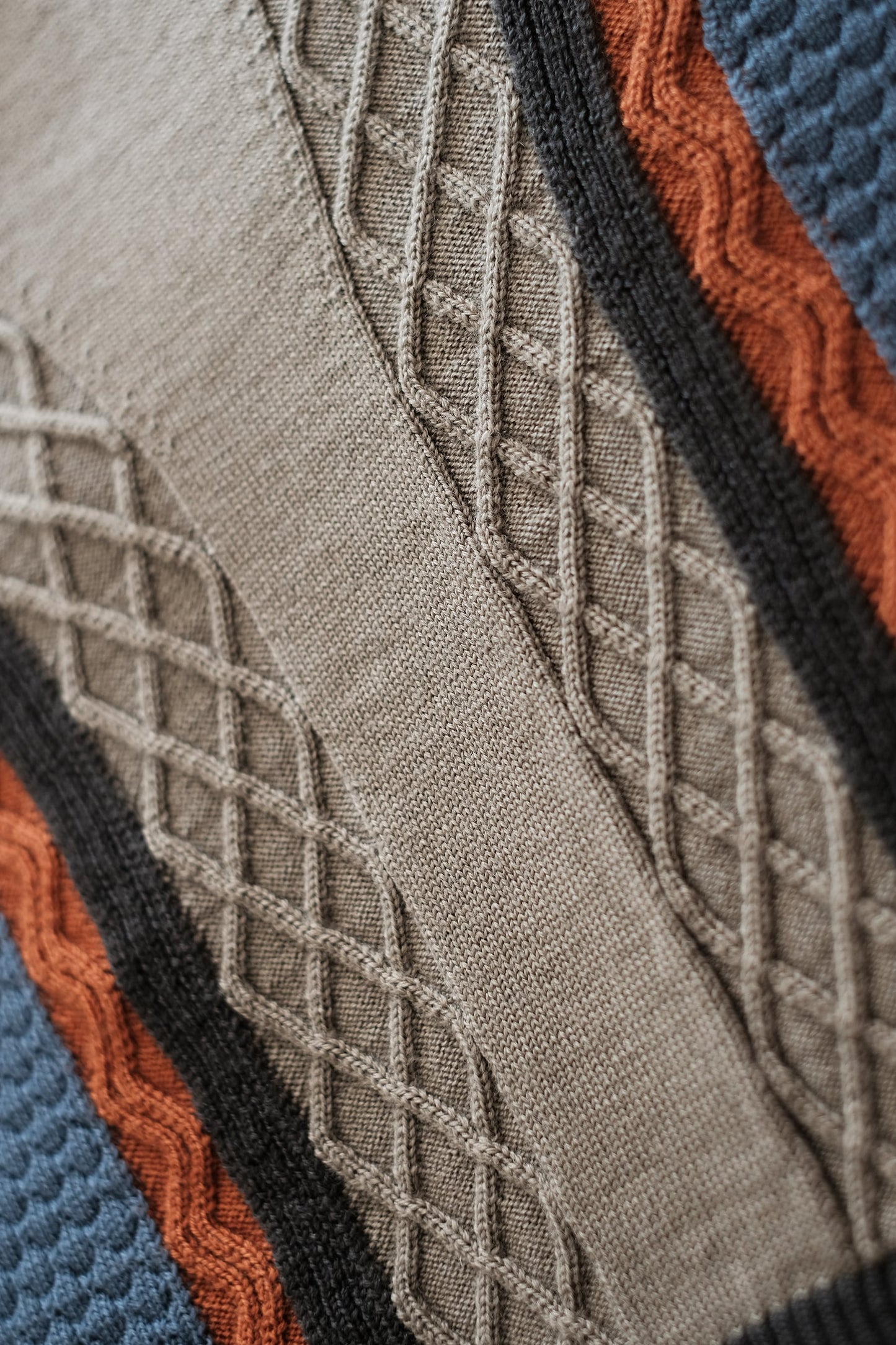 CARDIGAN Samuel Jacquard Motif