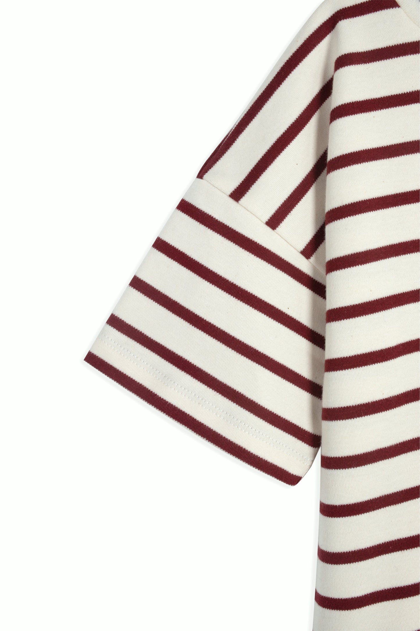 T-SHIRT Gisela Bordeaux Stripes