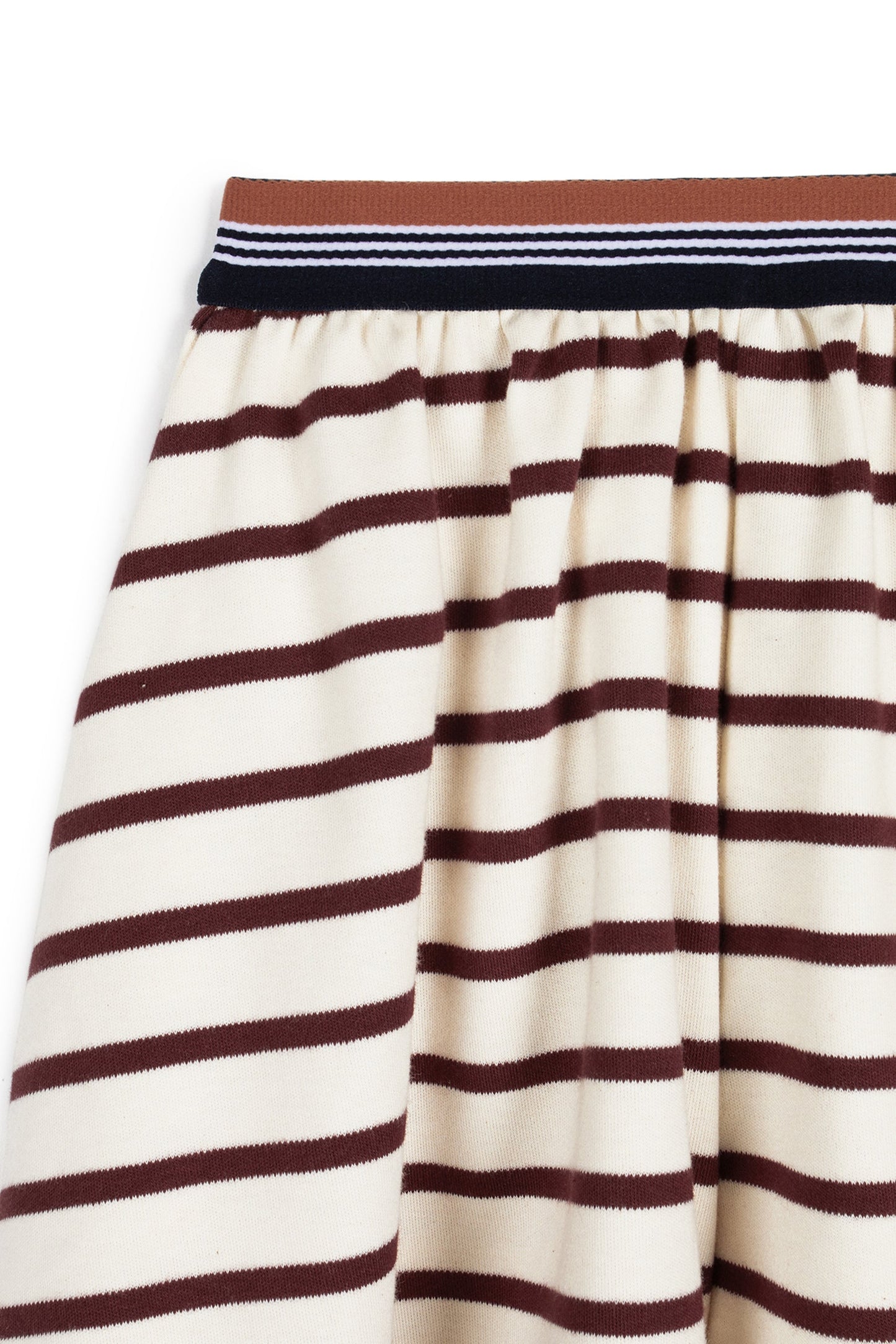 SHORTS Joana Bordeaux Stripes