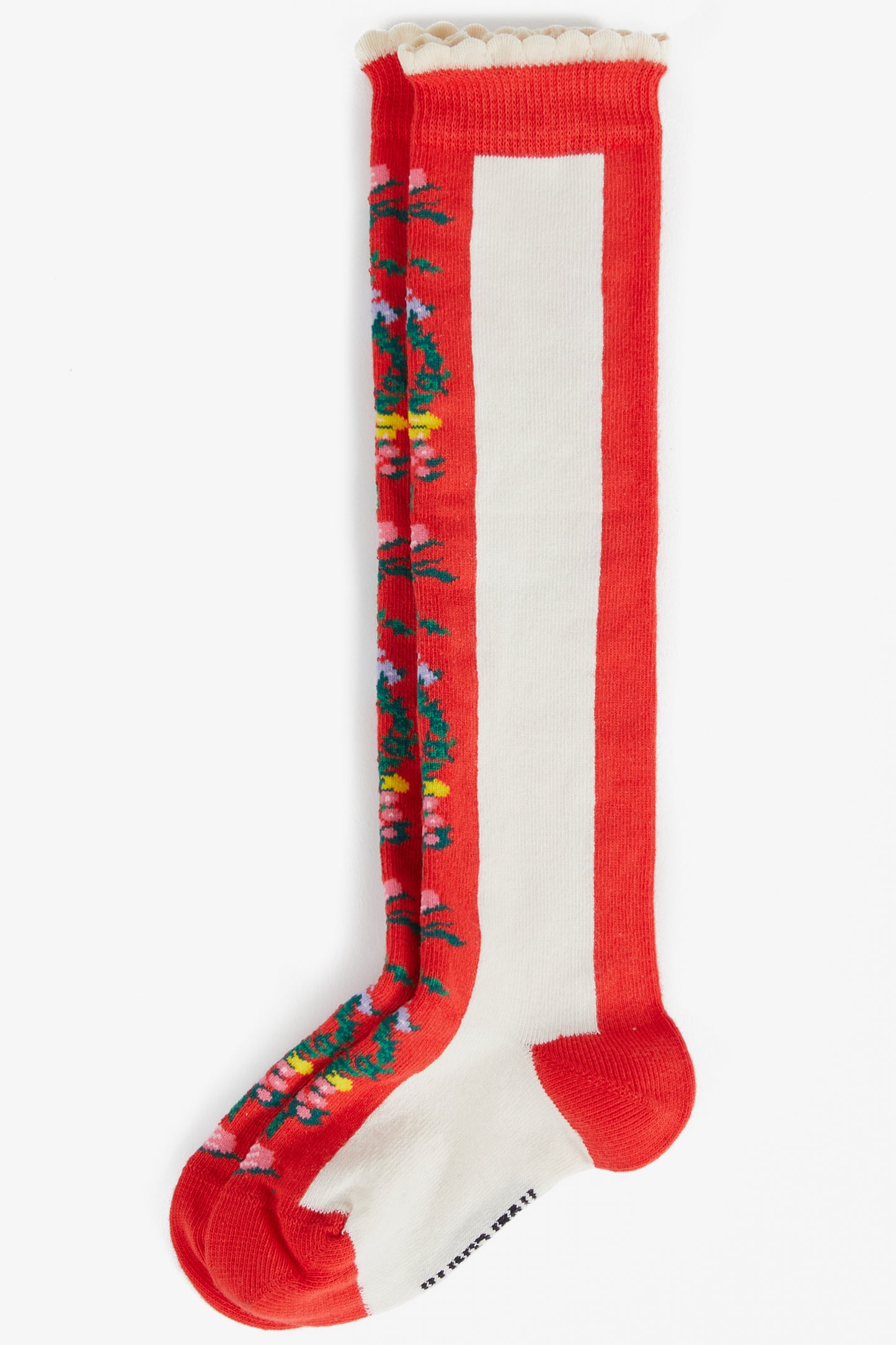 Long Socks Blumen