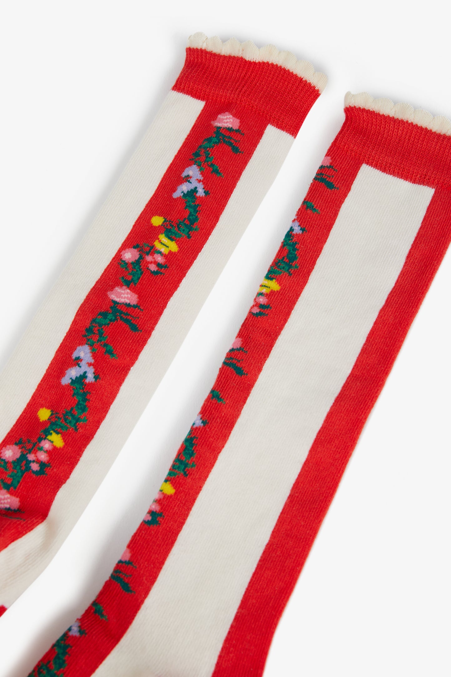Long Socks Blumen