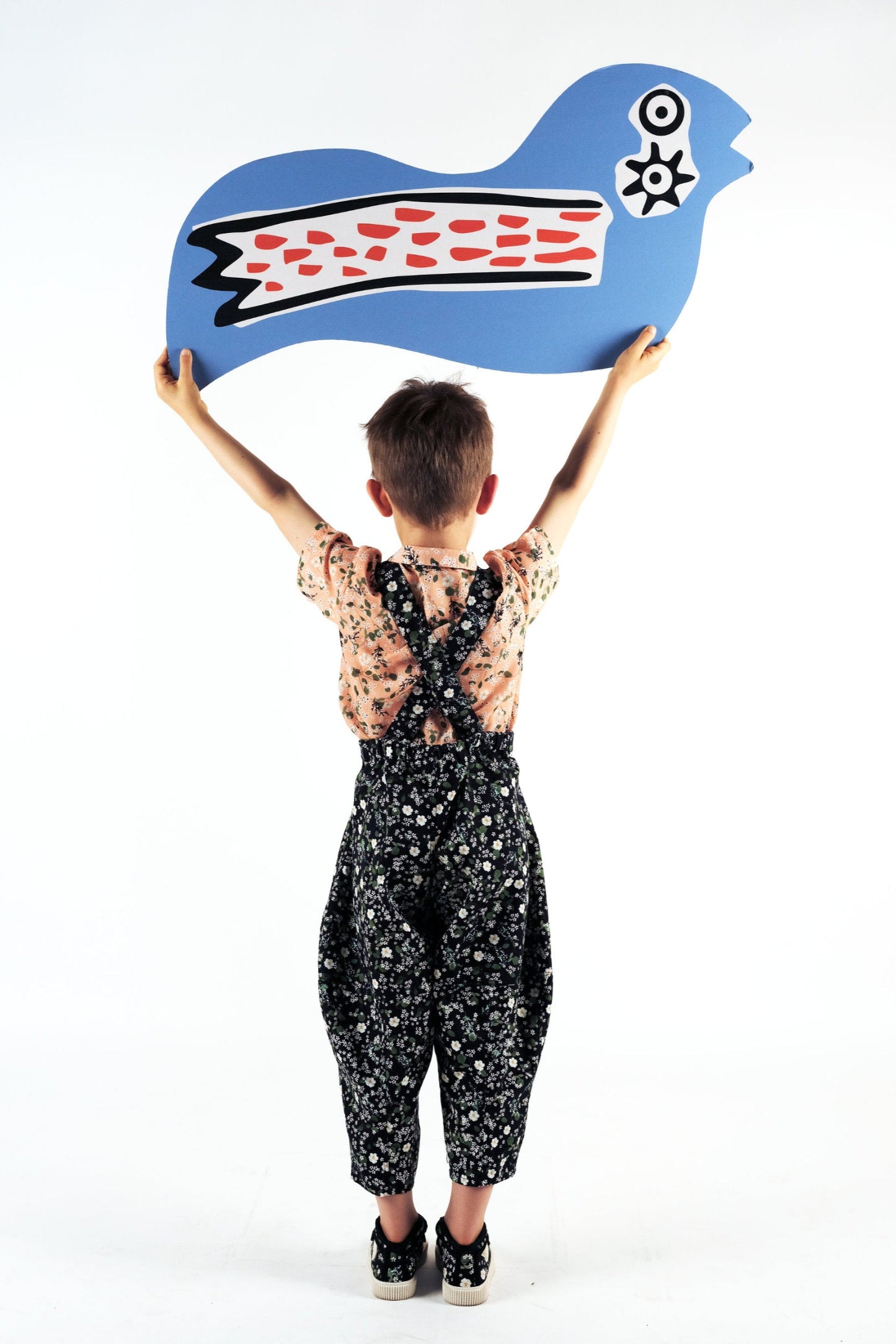 TROUSERS Vicente Black Garden