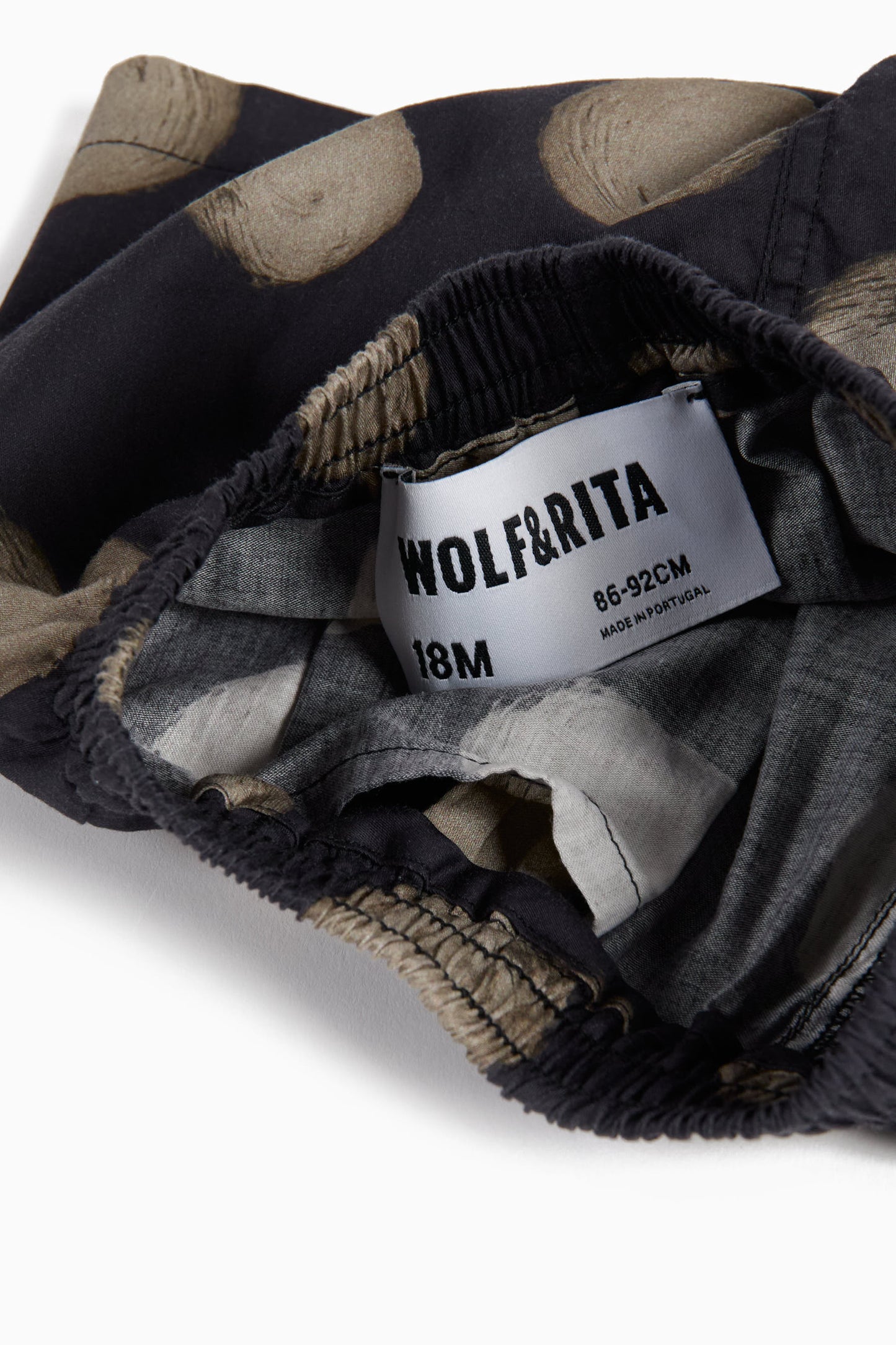 SHORTS Augusto Baby Polka Black