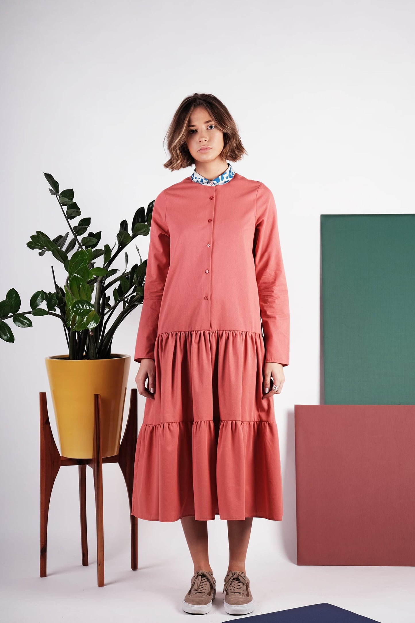 DRESS Vanessa Rosa Woman