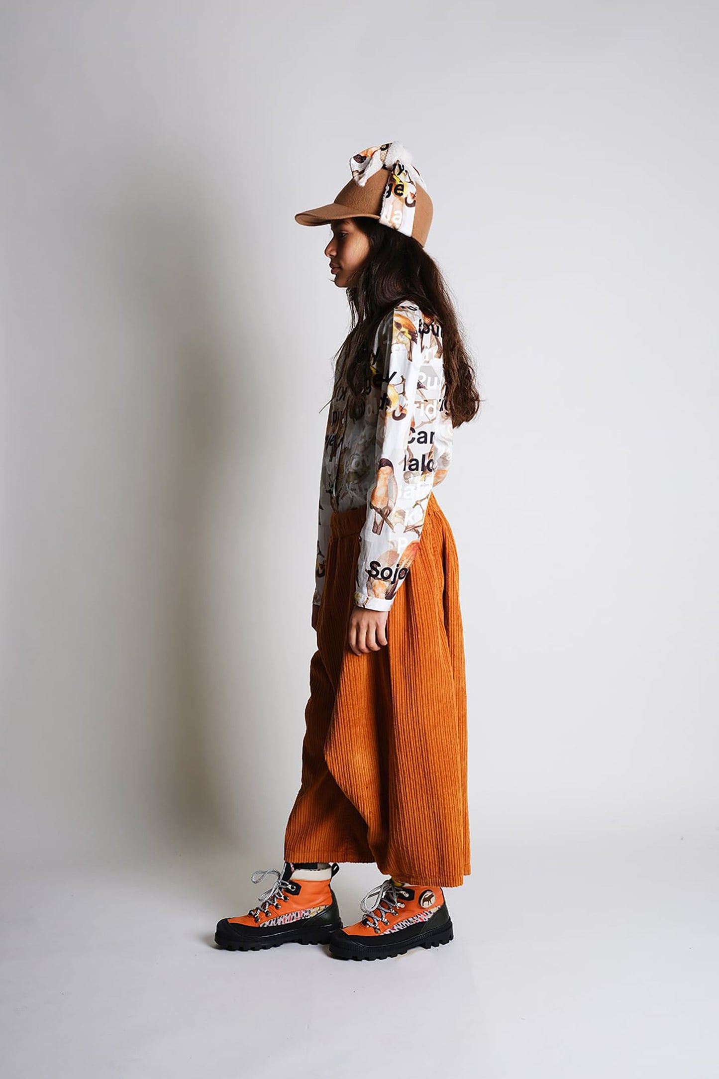 TROUSERS Magda Corduroy Pale Pink