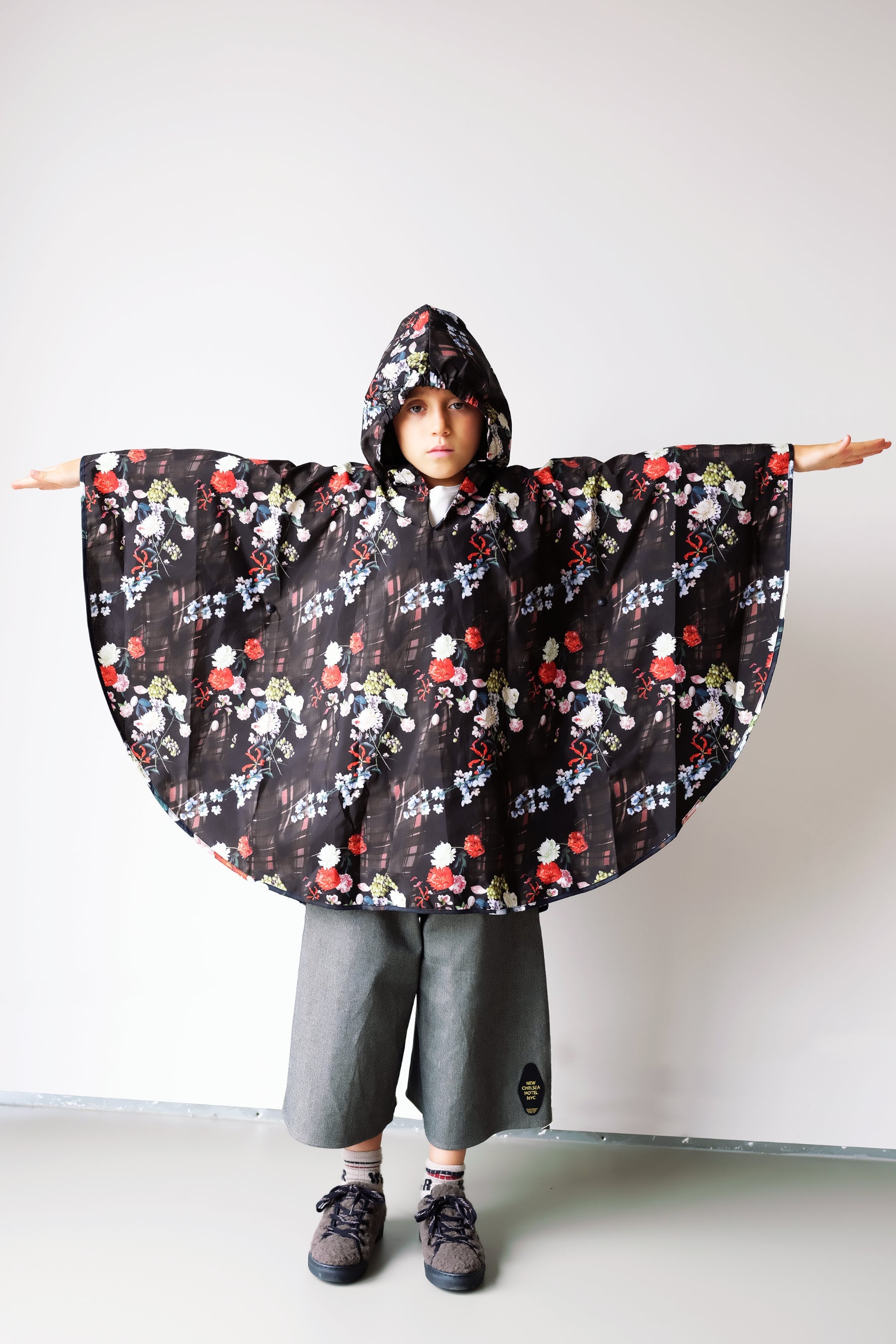 IRENE Hooded Poncho
