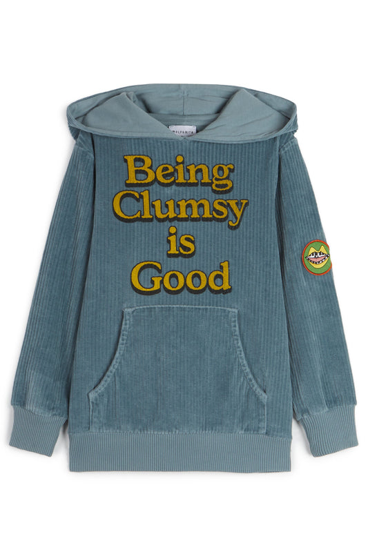SWEATSHIRT David Clumsy Blue
