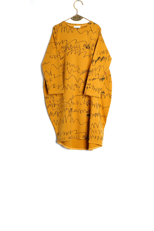 DRESS Anabela Mustard Love And Love