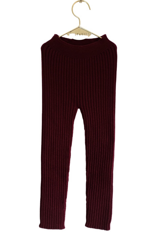 LEGGINGS Gaspar Bordeaux