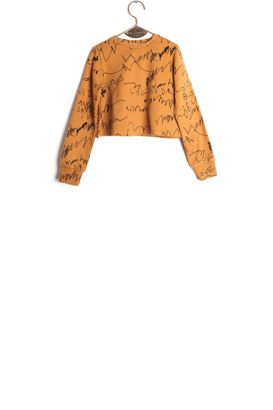 SWEATSHIRT Lili Mustard Love And Love