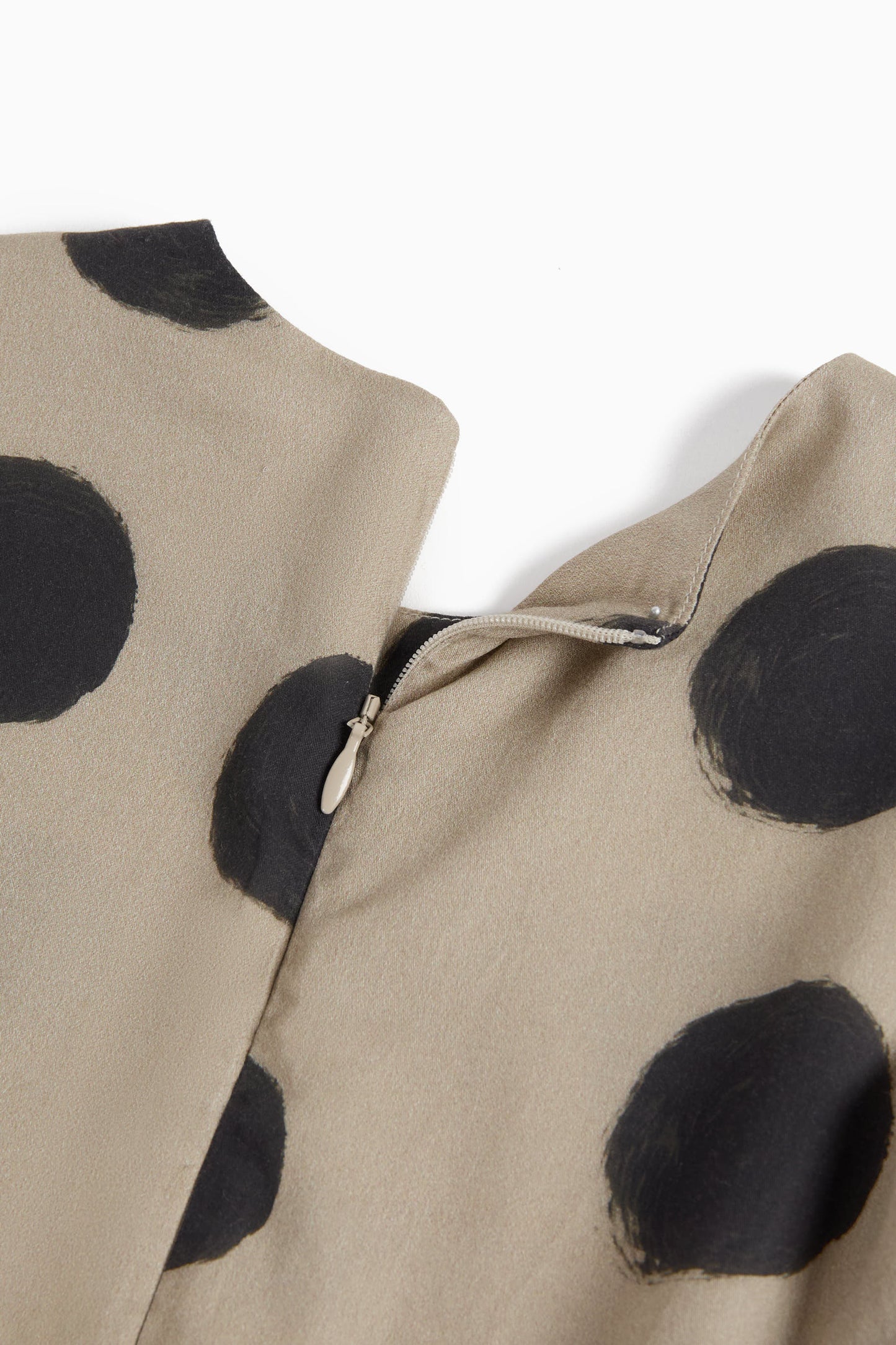 DRESS Laura Polka Mocha