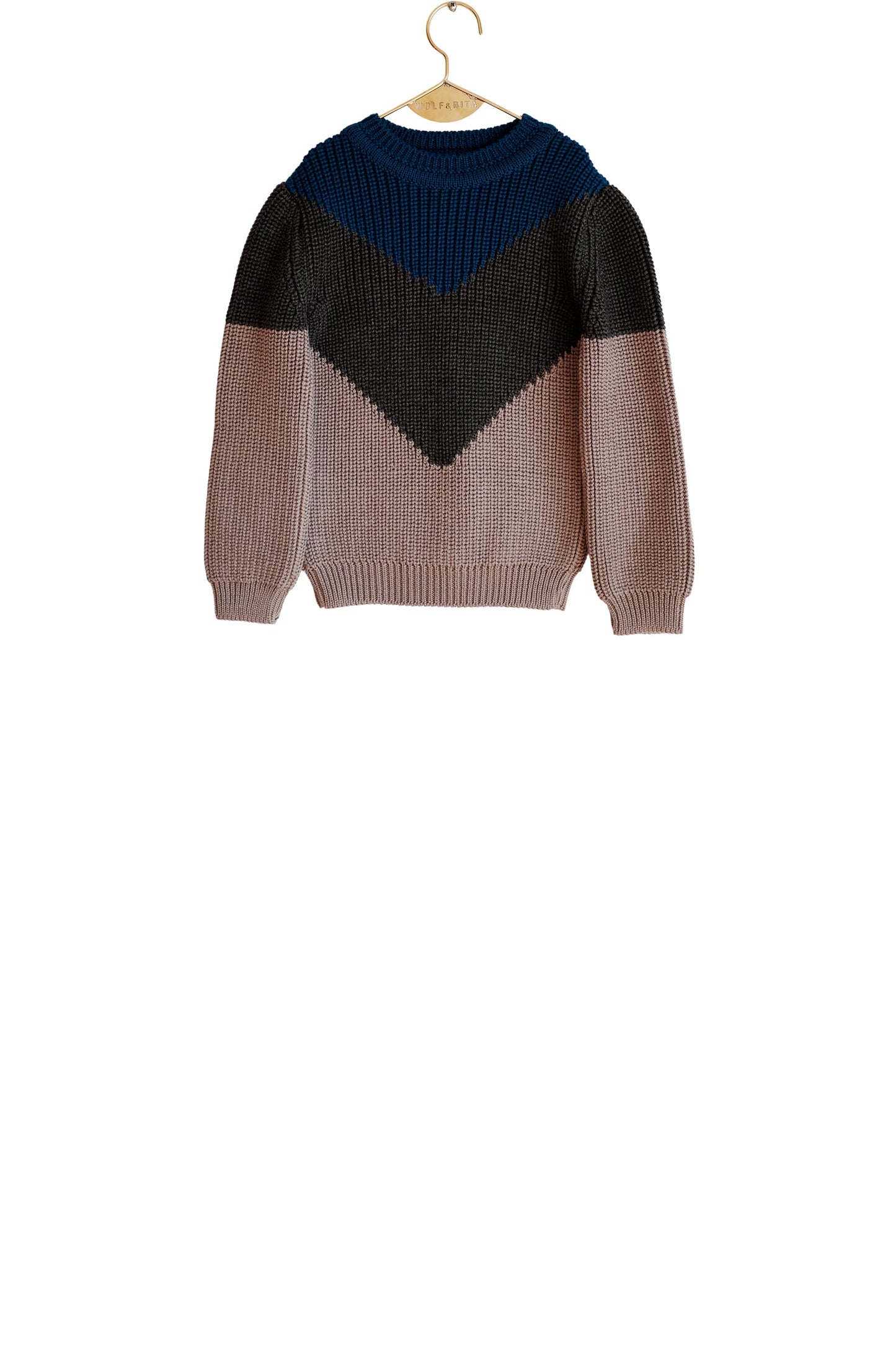 JUMPER Leandro Blue Grey