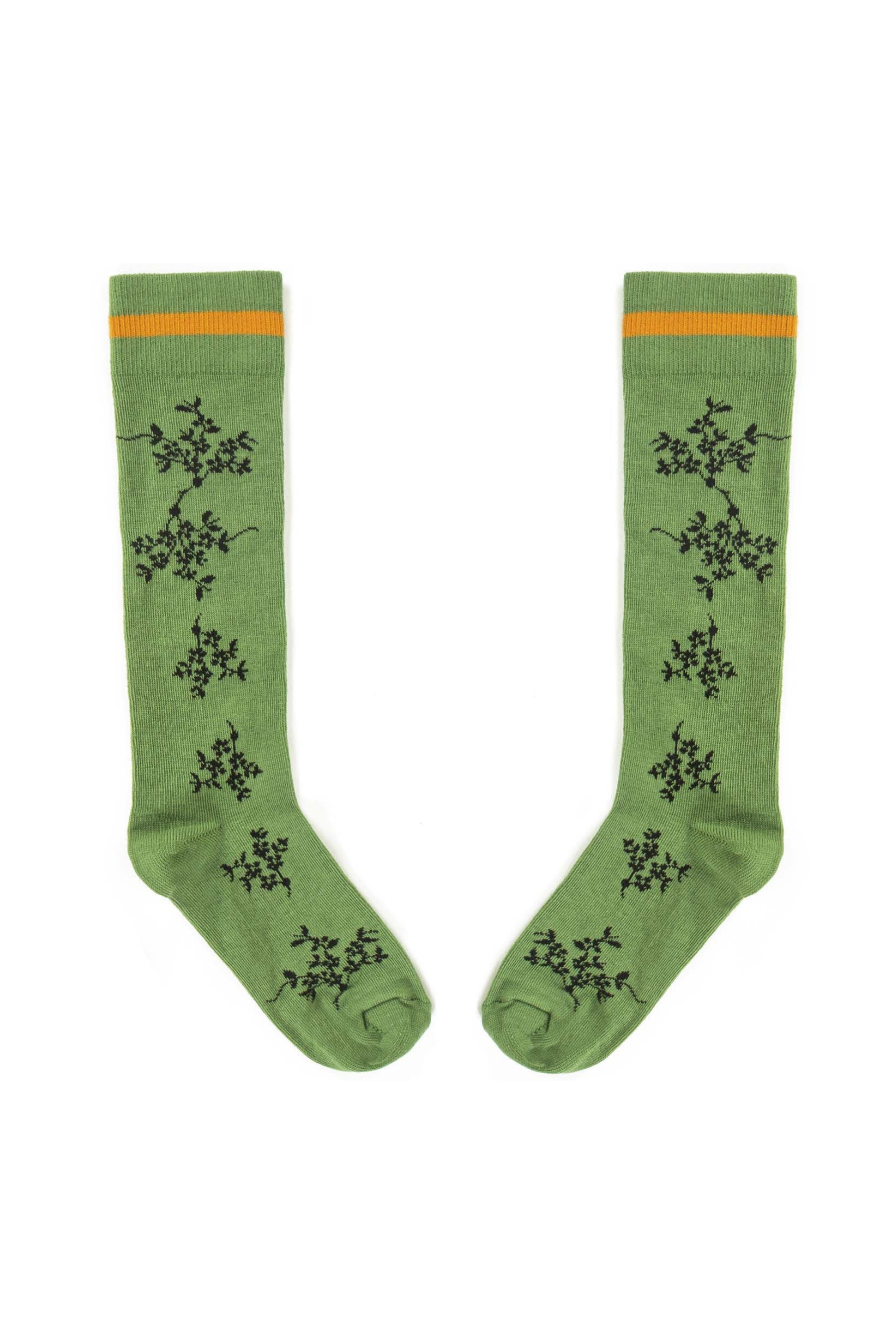 Long Socks Daisy Green