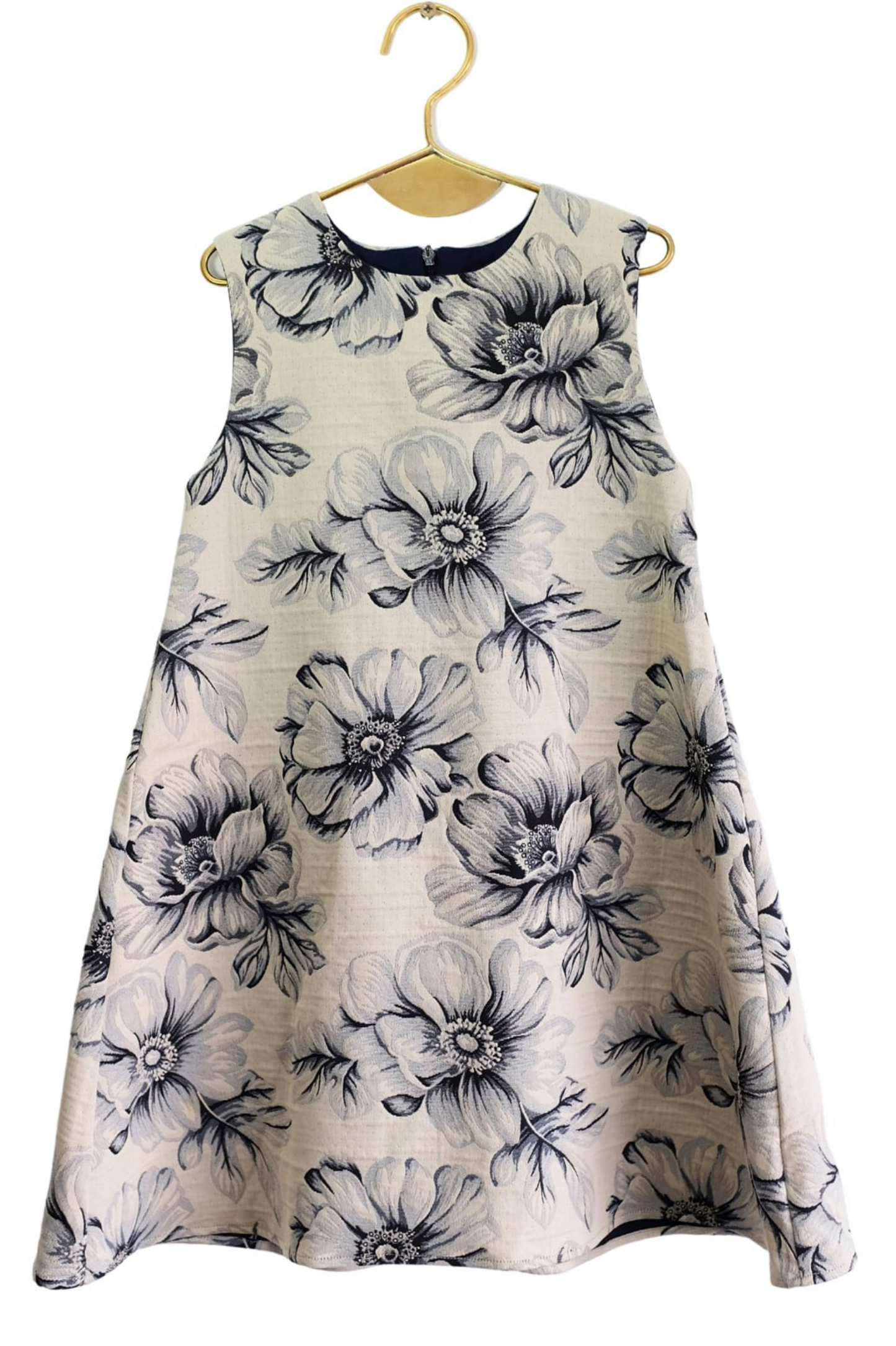 DRESS Mariana Flower Jacquard