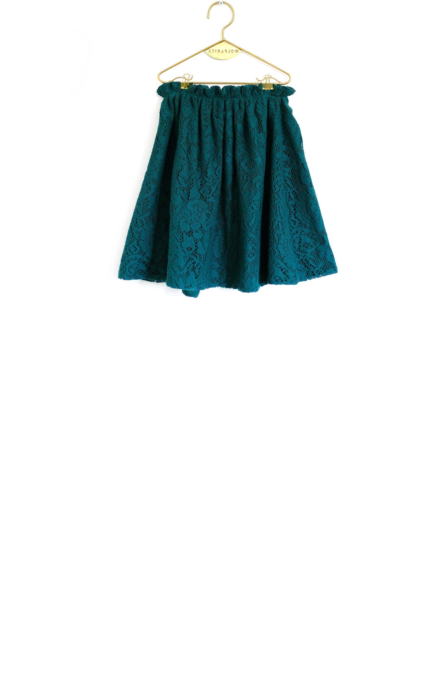 SKIRT Helena Green Lace