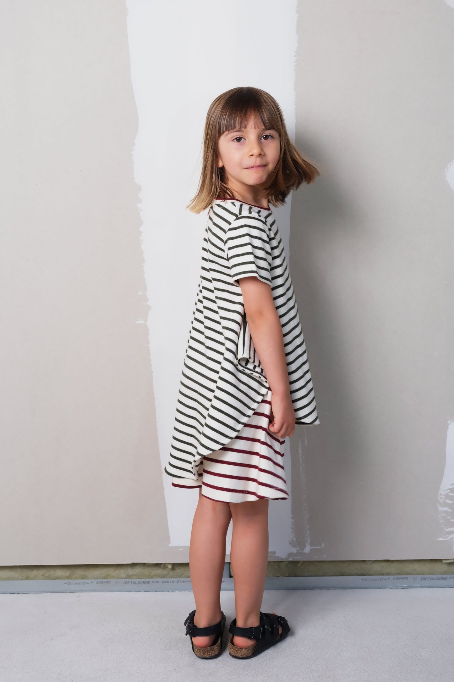 Joana Bordeaux Stripes