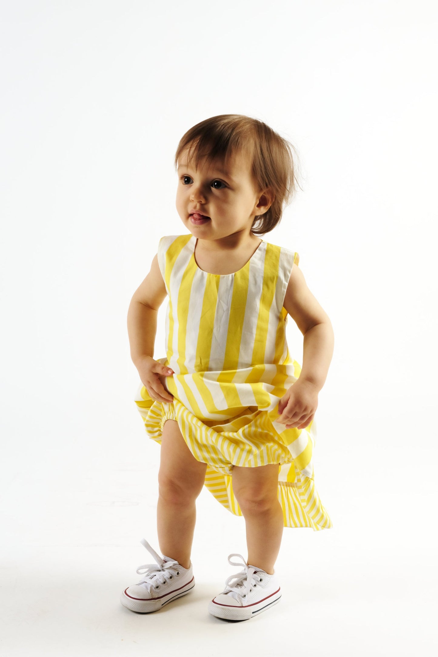 Beatriz Yellow Stripes