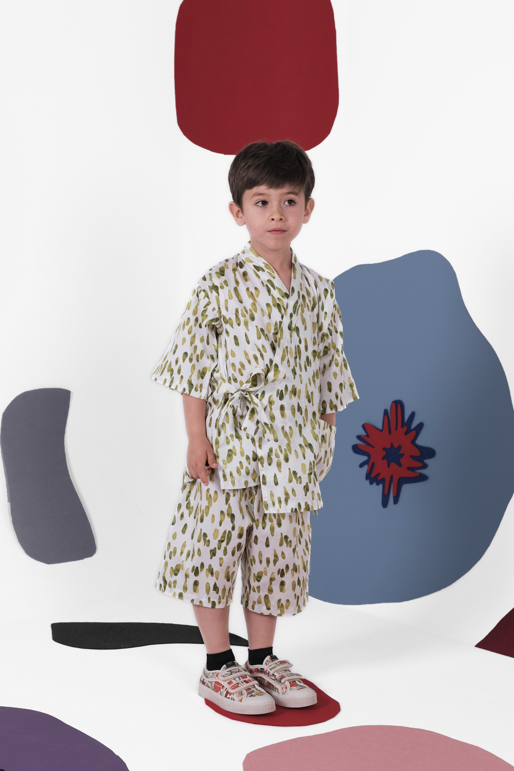 Wolf&rita 甚平 110cm カラフル Wolf&rita 甚平 110cm カラフル Wolf&rita 甚平 110cm カラフル Wolf&rita 甚平 110cm カラフル