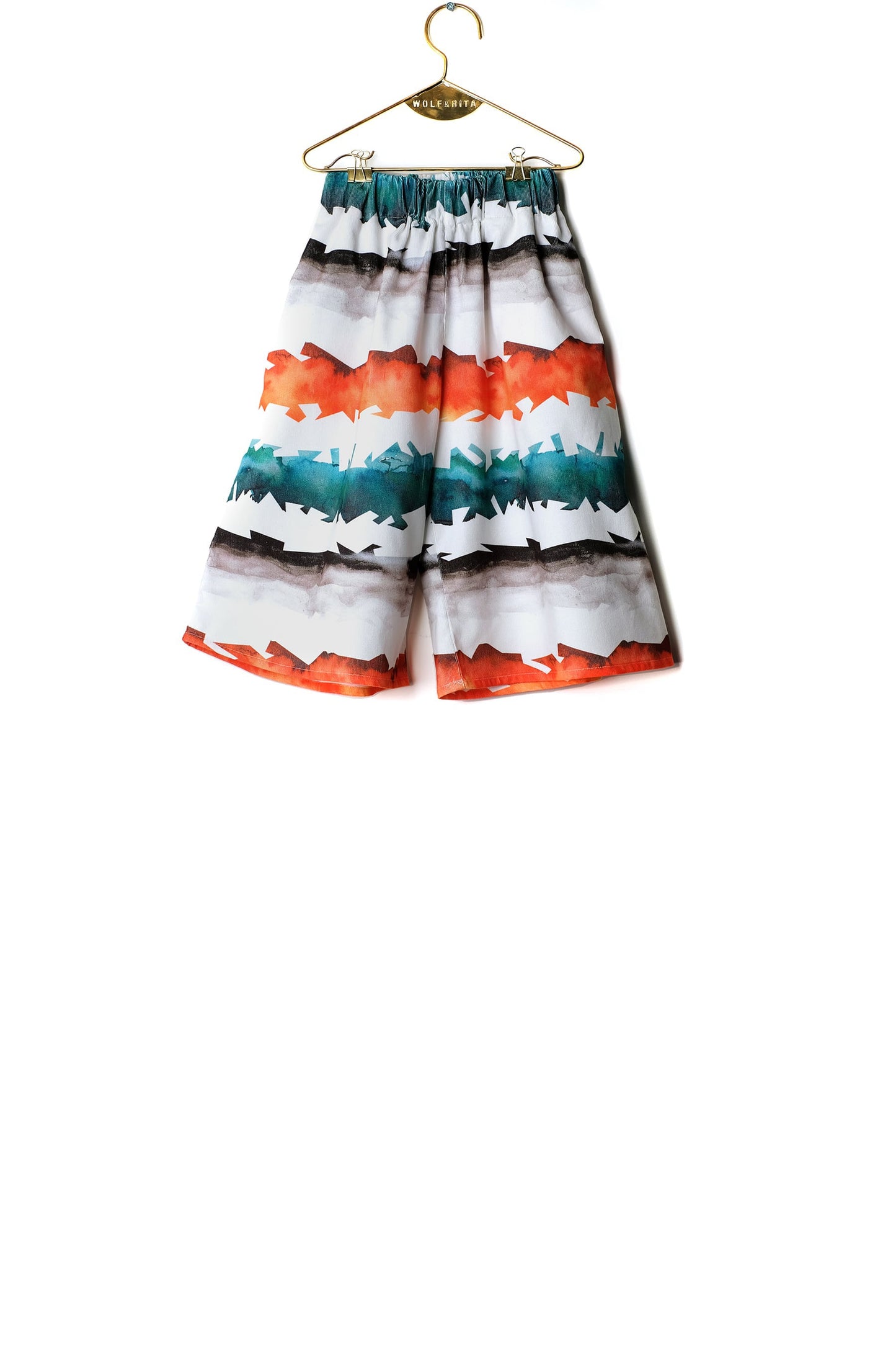 TROUSERS Elsa Watercolour Stripes