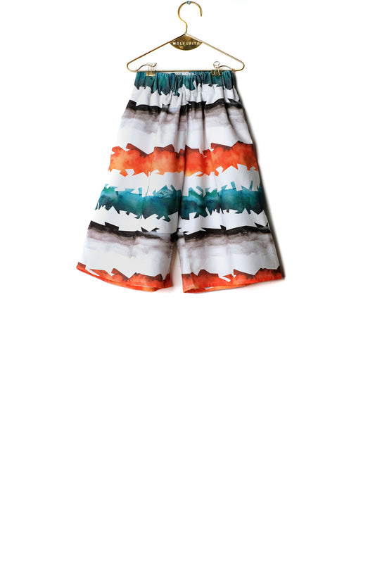 TROUSERS Elsa Watercolour Stripes
