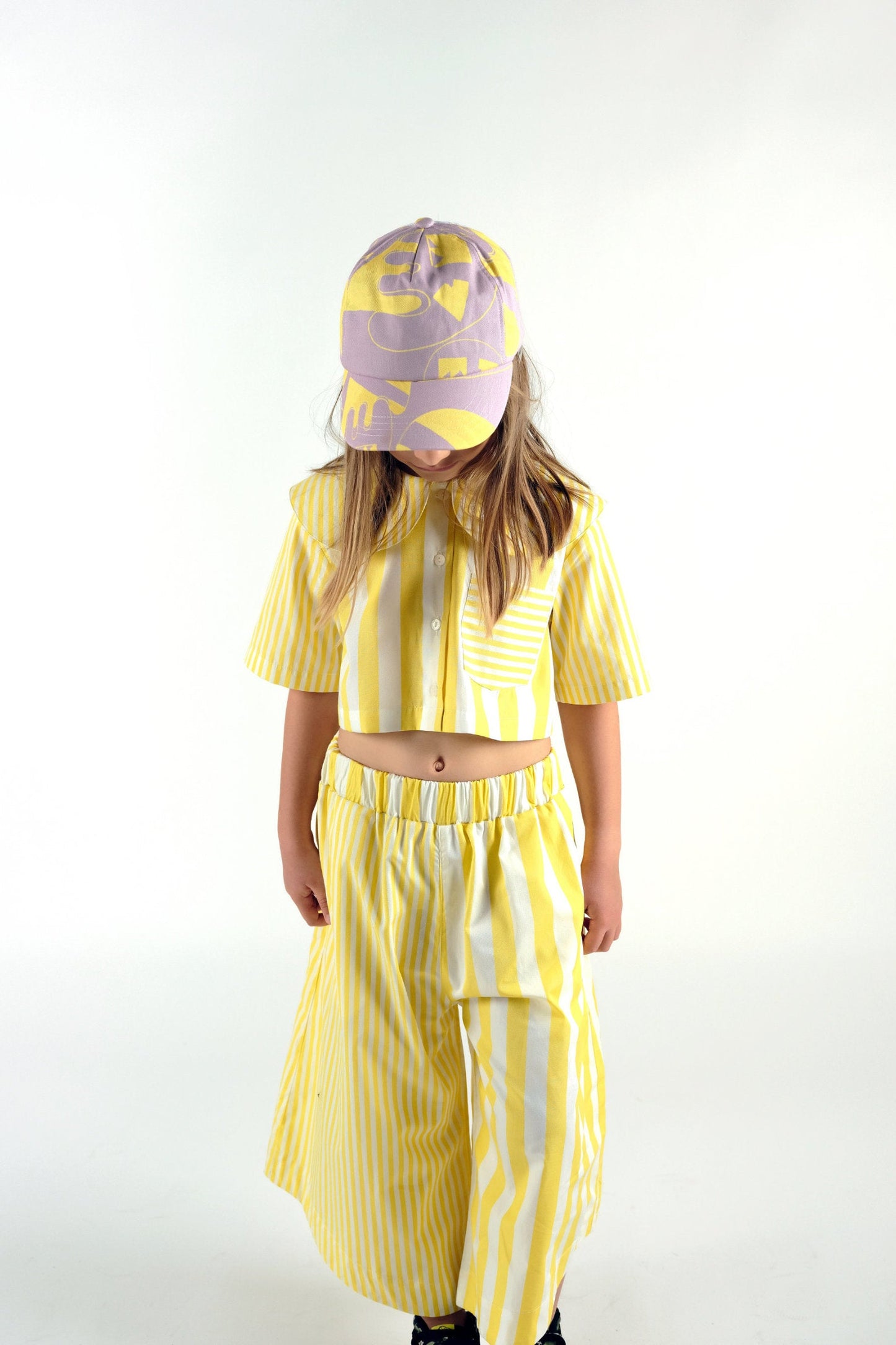 Leonilde Yellow Stripes