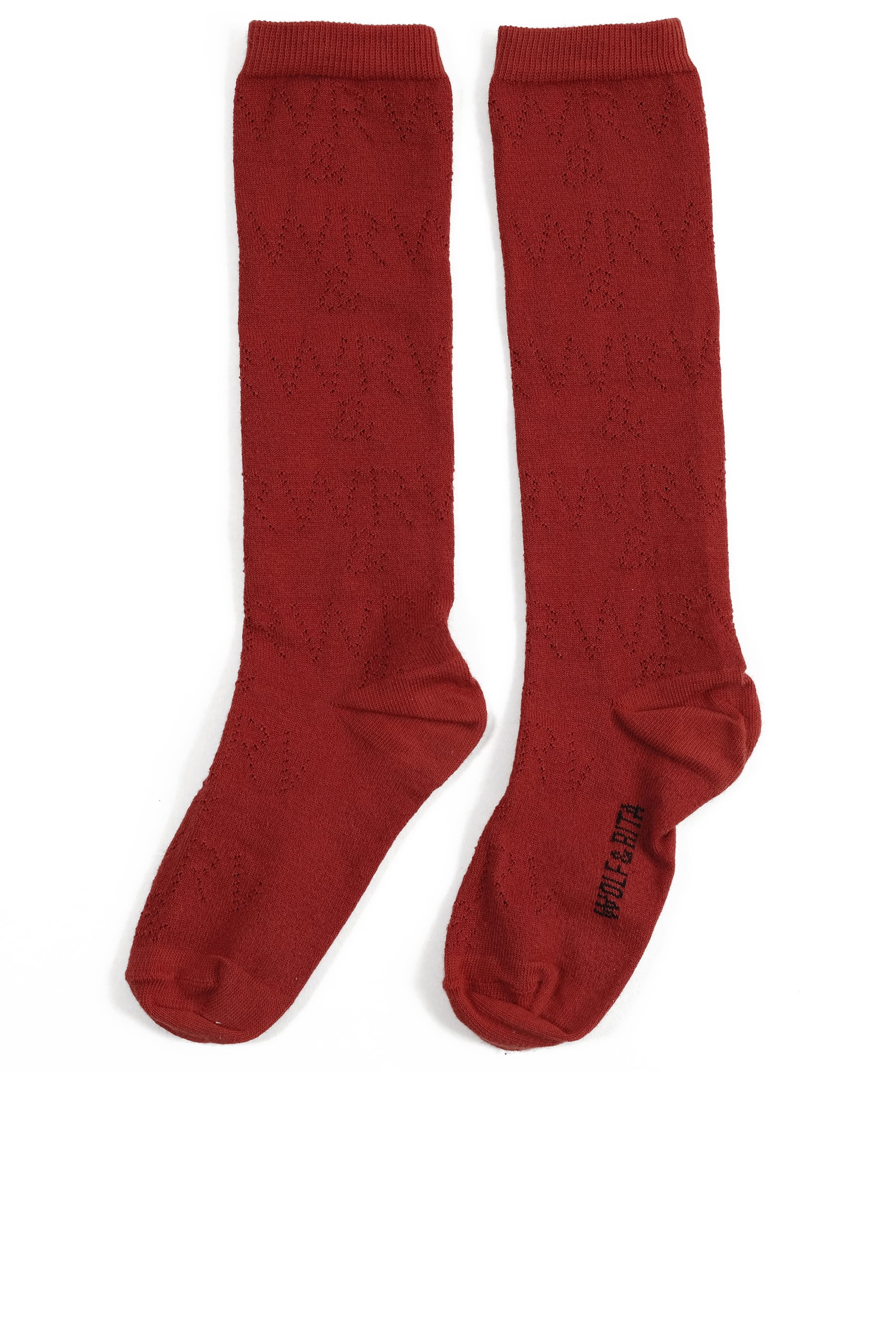 Long Socks Wr Red