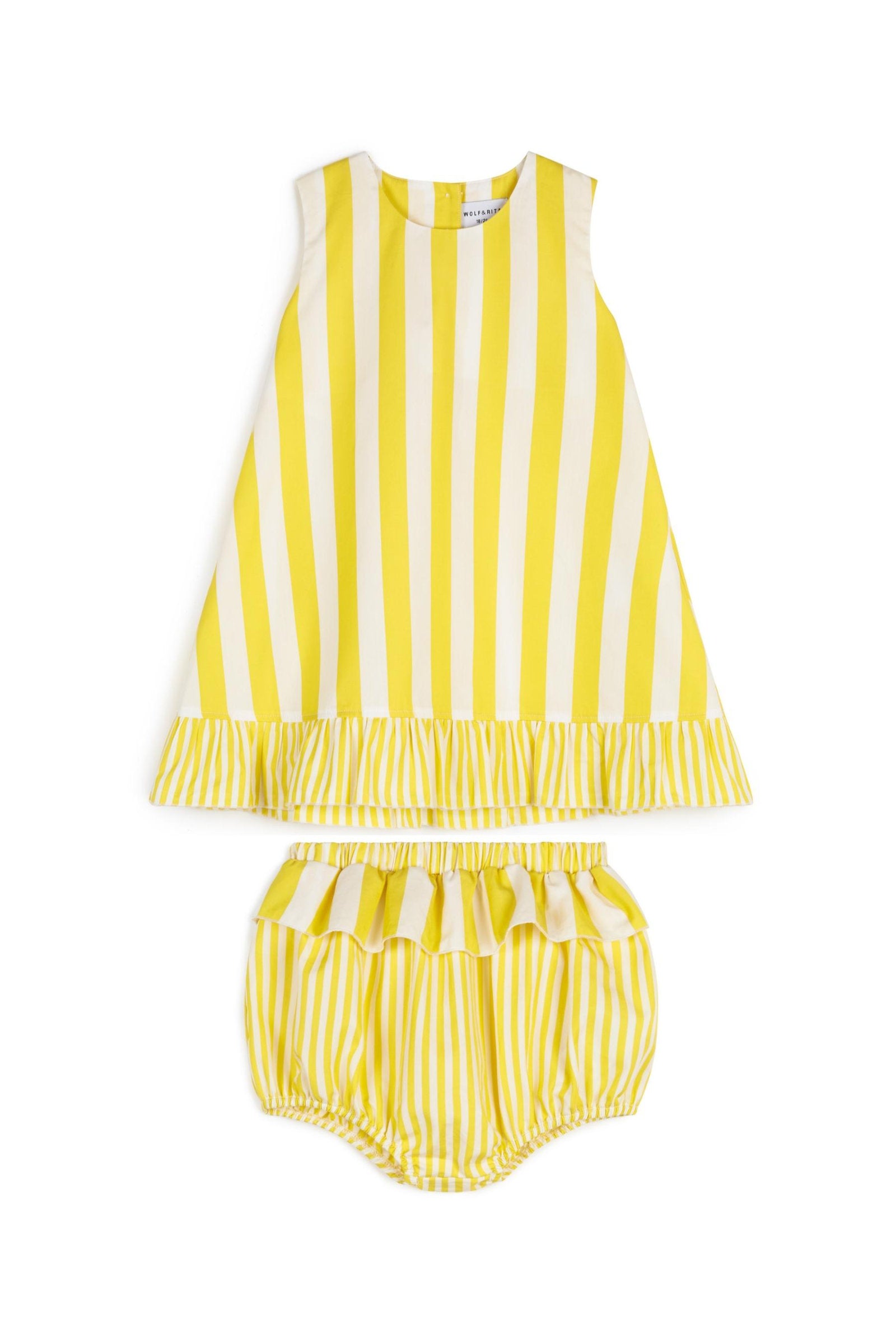 Beatriz Yellow Stripes